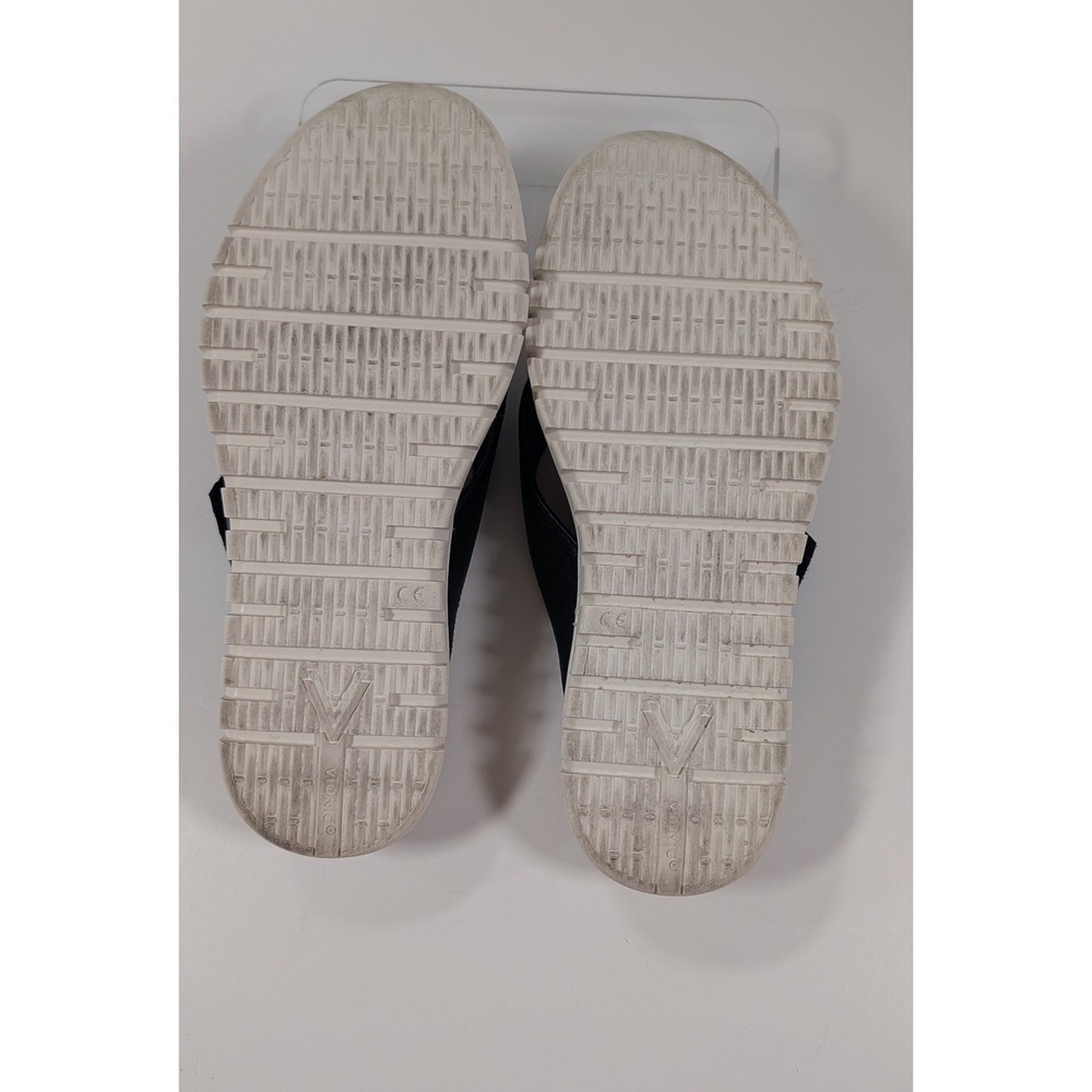 Vionic Uptown Marin Black Leather Platform Thong Sandals Buckle Women 8.5 - Picture 7 of 9